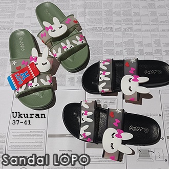 Sandal Wanita Selop Karakter LOPO