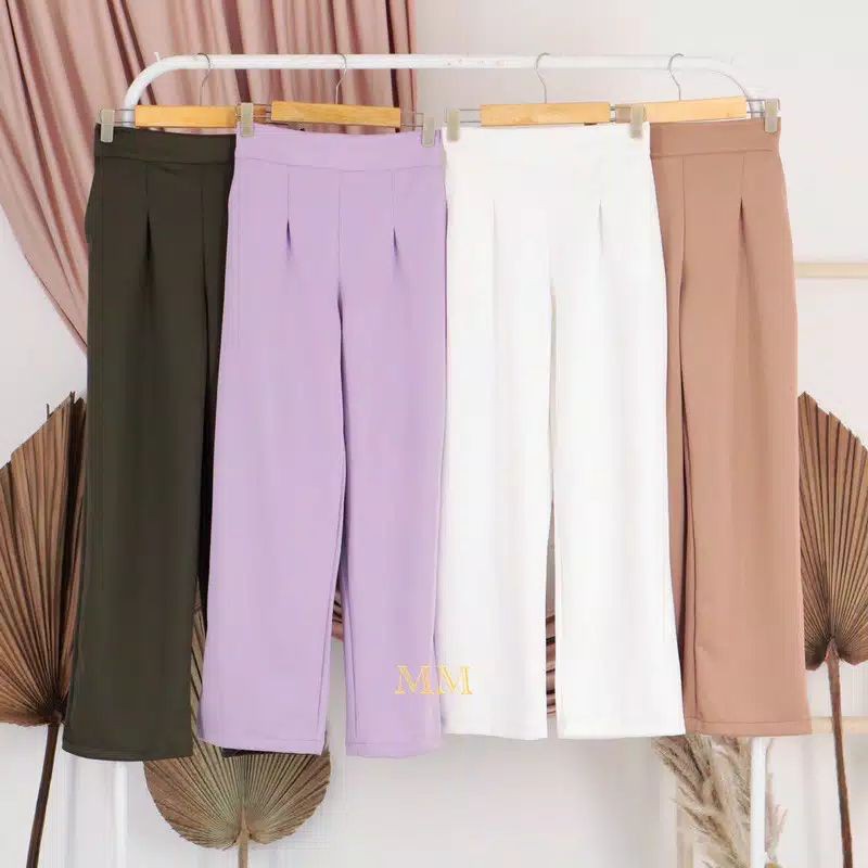 ARLA CELANA HIGHWAIST SCUBA TERLARIS // KULOT MATT SCUBA TEBAL