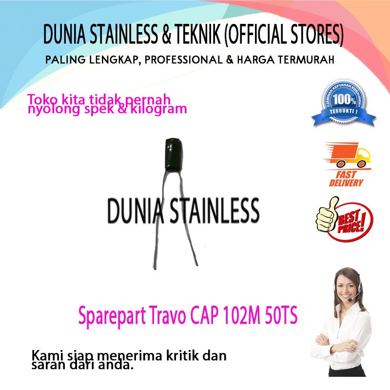 Sparepart Travo CAP 102M 50TS
