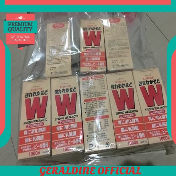 TERBARU Strong Wakamoto Ori Jepang Obat Maag / Pencernaan / Nyeri Lambung
