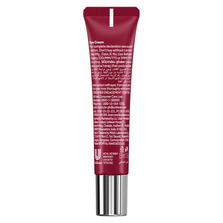 Ponds Age Miracle Eye Cream Anti Aging+Glowing with Retinol, Niacinamide &amp; Prebiotic 15ml