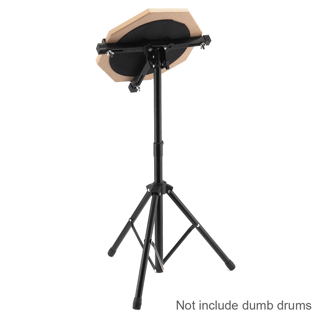 Stand Holder Lantai Bahan Aluminum Alloy Untuk Drum 10-12 Inch