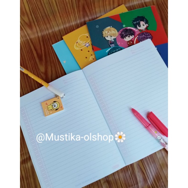 

Buku tulis Bts /B vision /38 lembar /Random