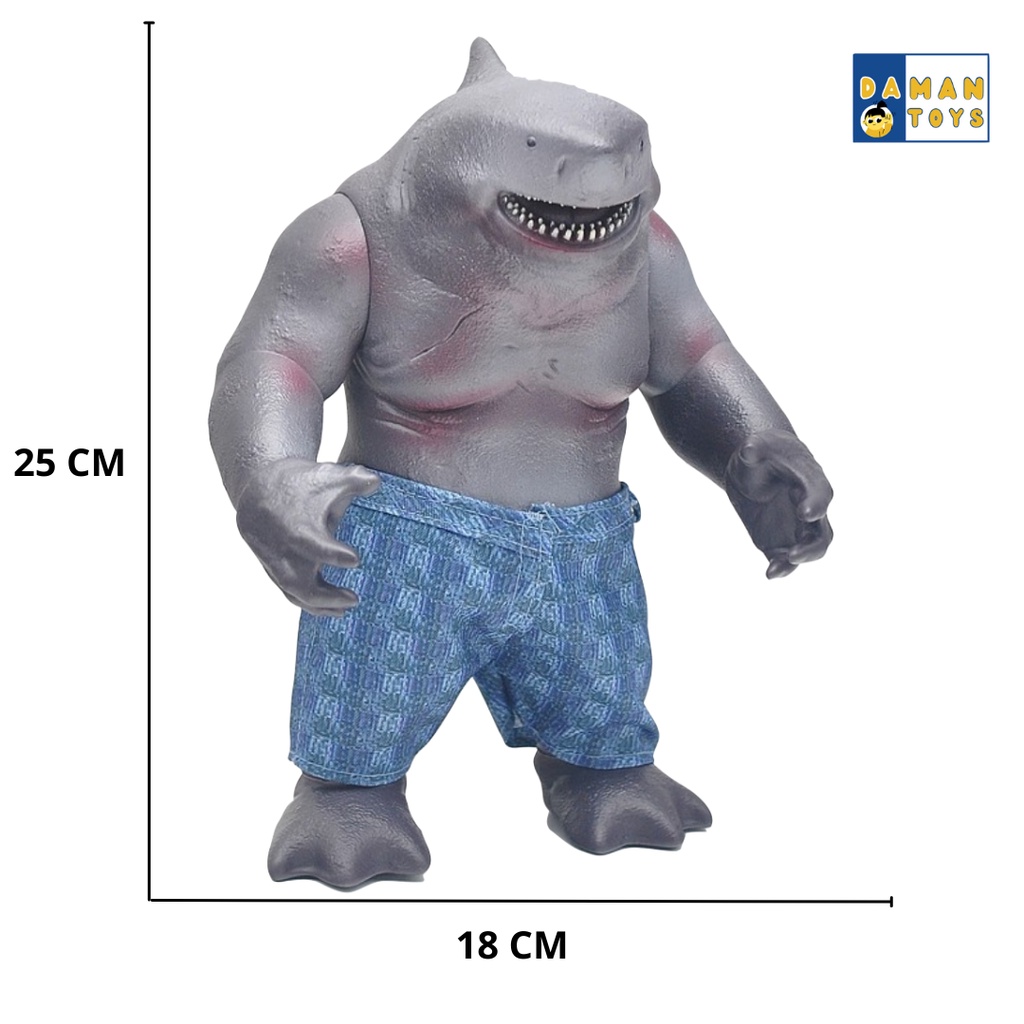 Figure King Shark Suicide Squad Mainan Hiu Jumbo