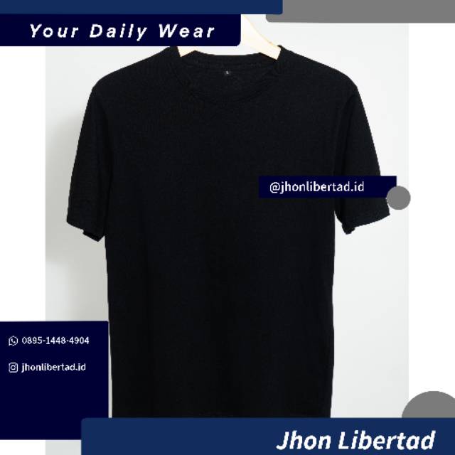 KAOS POLOS PREMIUM COMBED 30s. Bisa Buy Lusinan dapat potongan