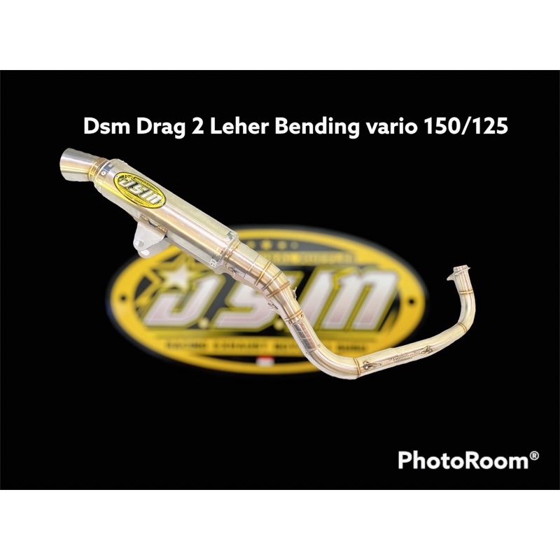 Knalpot Dsm drag leher vario 150 vario 125 bending dsm