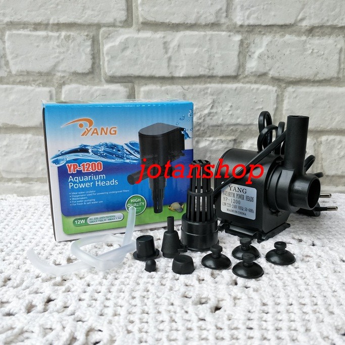 YANG YP1200 YP 1200 mesin pompa power heads powerhead aquarium aquascape