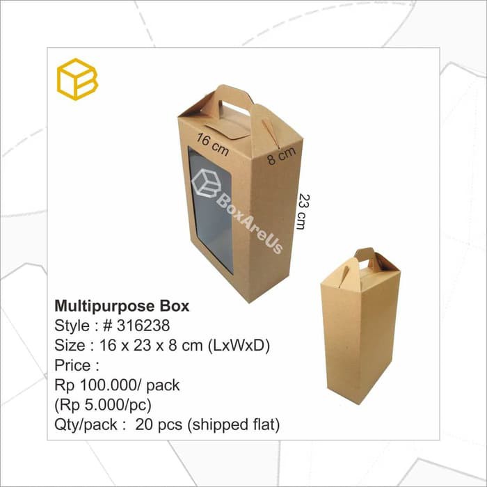 

CUCI GUDANG 316238 | MULTIPURPOSE BOX. GIFT BOX. KRAFT BOX !!!!