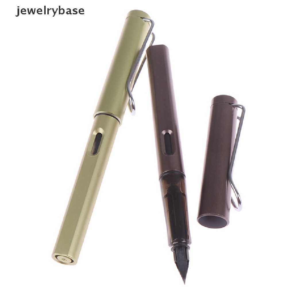 (Base) Pulpen Fountain Pen 0.38mm Bahan Aluminum Alloy