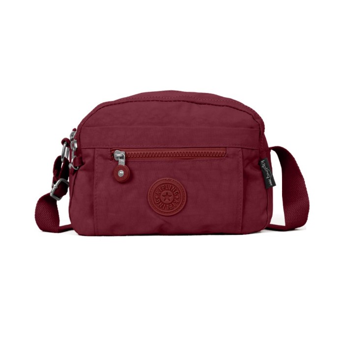 tas wanita Tas Selempang Kipling Wanita IMPORT / 12280 - maroon tas bahu termurah Tas wanita origina