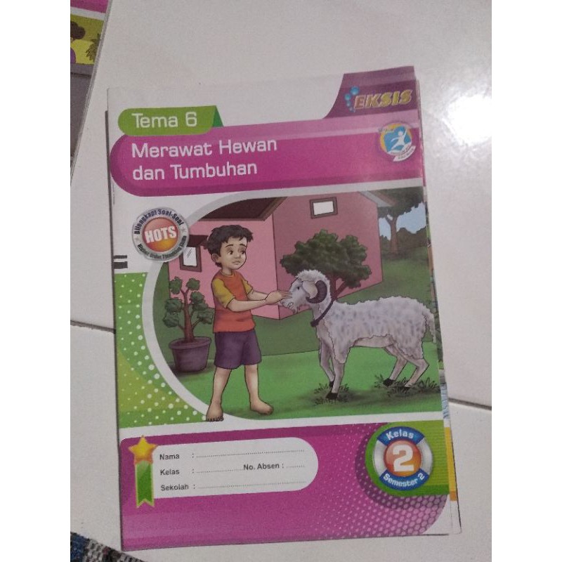 LKS Tematik SD kelas 2 Tema 6 Tema 7 dan tema 8