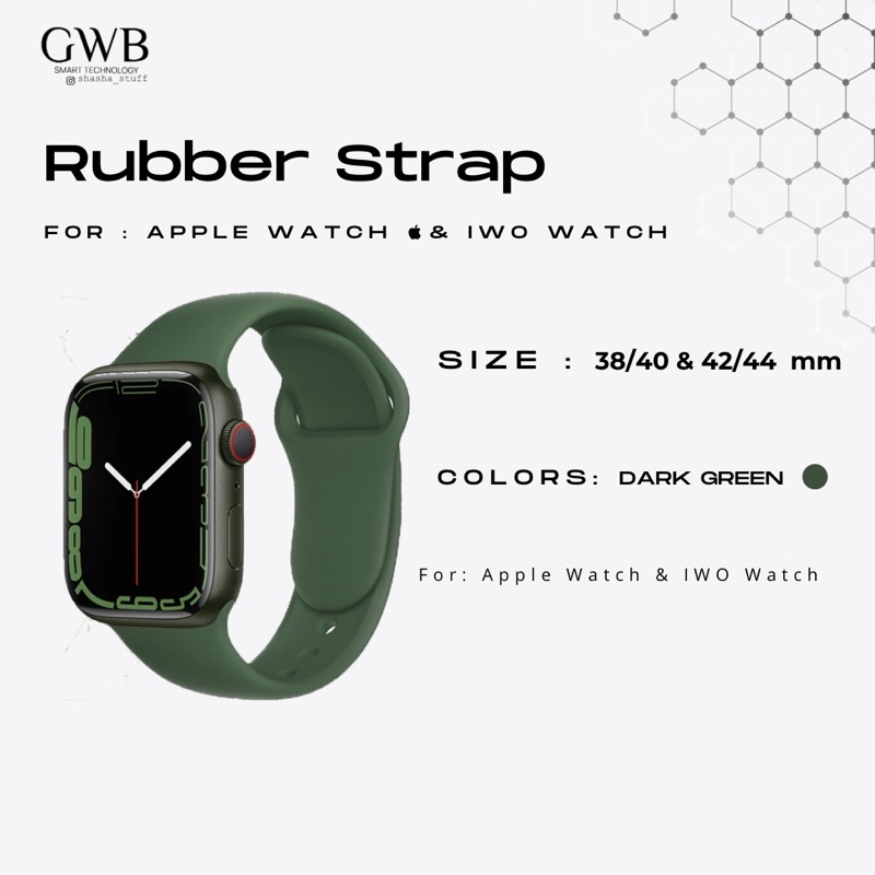 STRAP APPLEWATCH &amp; IWO WATCH SMARTWATCH