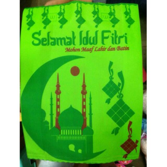 

Tas kantong kain, souvenir,goodie bag Lebaran Idul Fitri