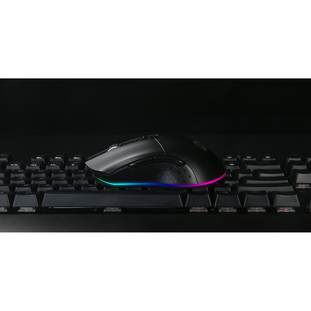 Dareu EM-901 Pro Dual Mode RGB - EM901 2.4GHz Wireless Gaming Mouse