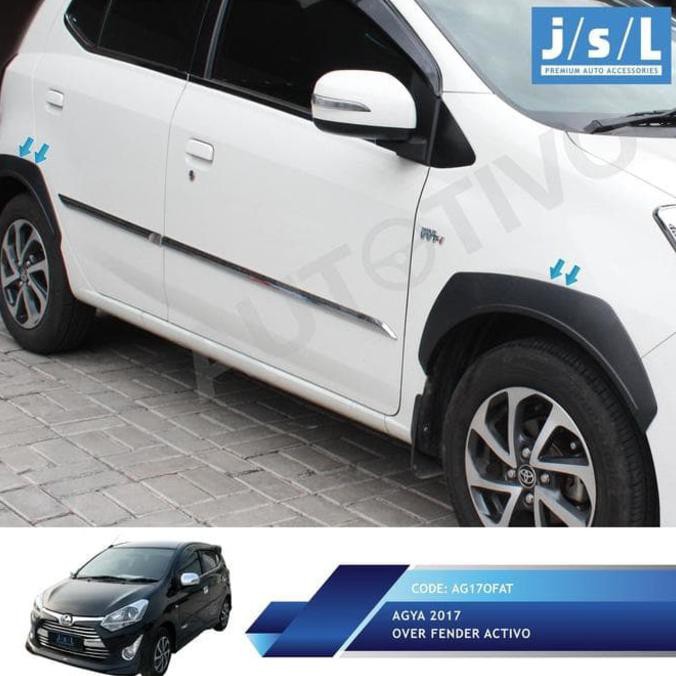 New Agya 2017 Over Fender Activo Agya