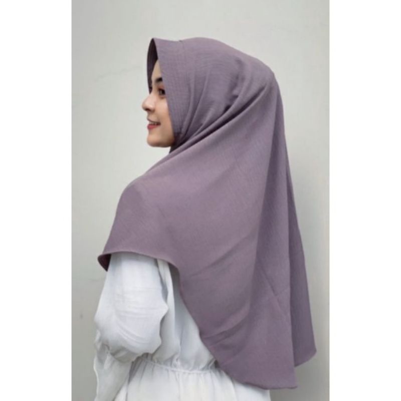 Jilbab Instan Pet Daisy Crinkle Airflow Premium | Hijab Instan Pet