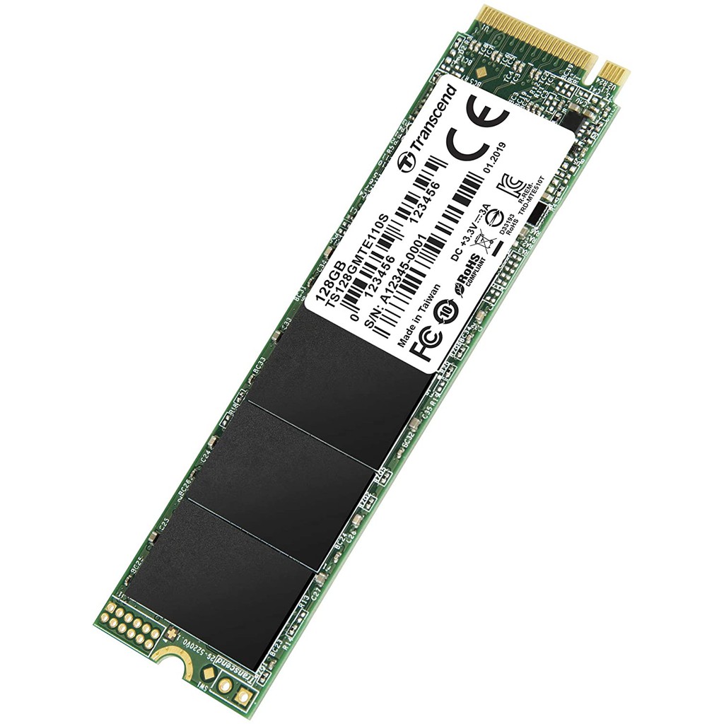 Transcend TS128GMTE110S PCIe M.2 SSD (MTE110S) 128GB, M.2 2280,PCIe