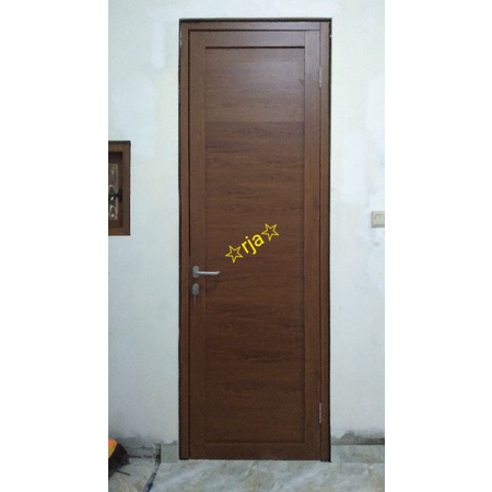 Pintu Aluminium serat kayu