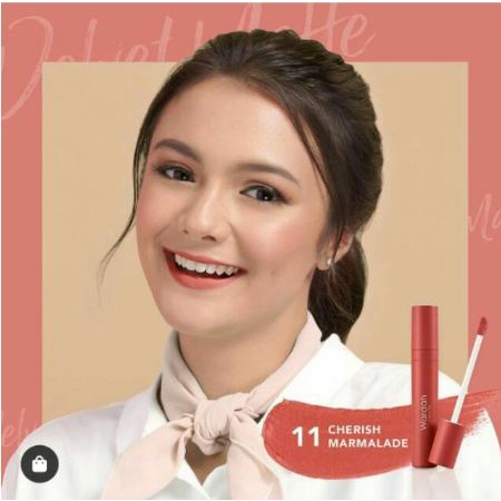 Wardah Colorfit Velvet Matte Lip Mousse Original No. 11 CHERISH MARMALADE 4 gr