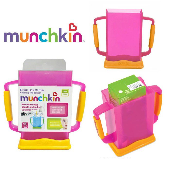 Munchkin Drink Box Carrier / Gelas Minum Anak 18m+