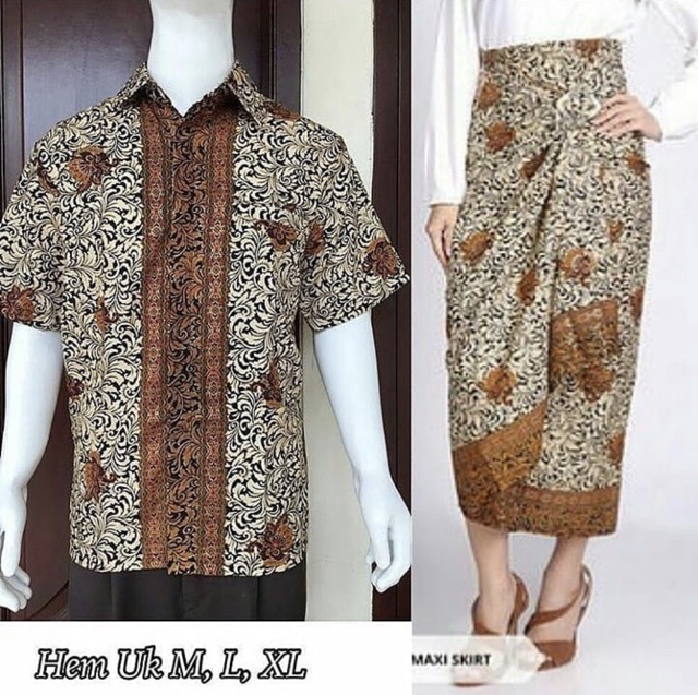 ROK LILIT DAN KEMEJA COUPLE /KEBAYA COUPLE/ BATIK COUPLE