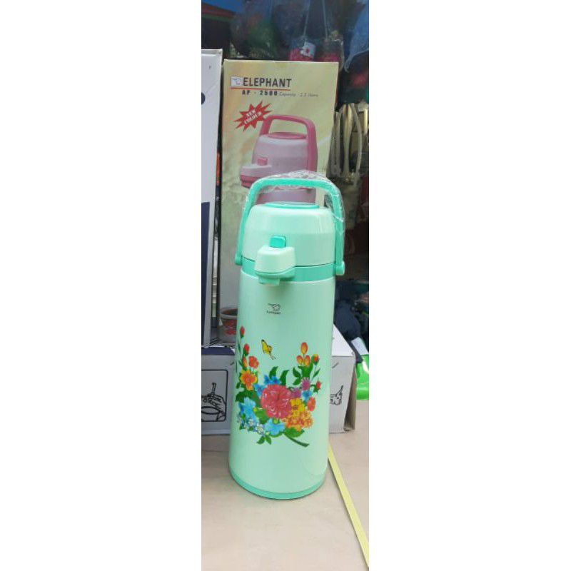 Sunflask Thermos Air Panas 2.5 Liter , Termos pencet Plastik,