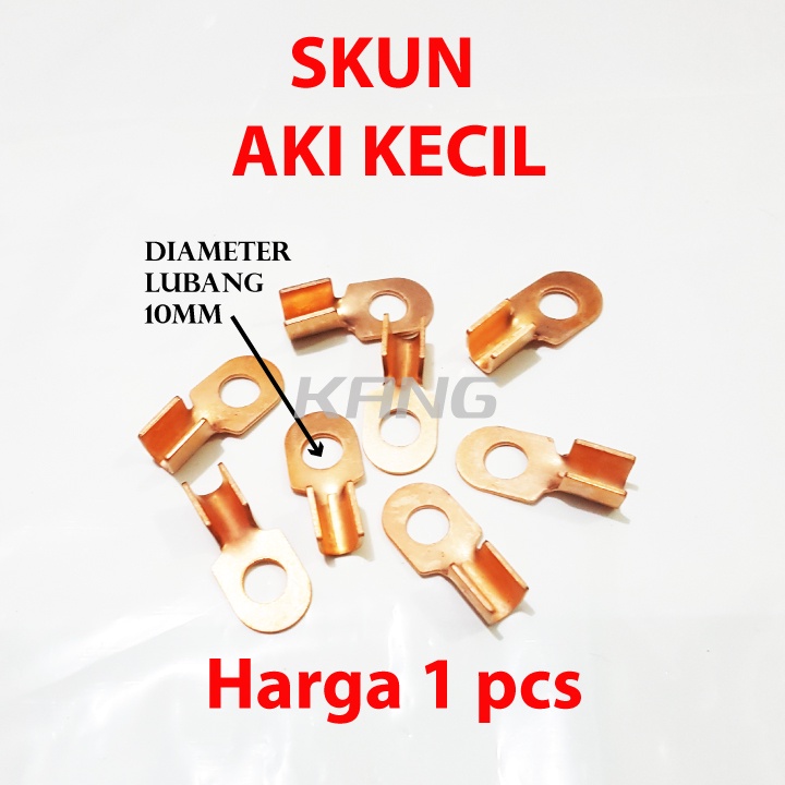 Terminal Skun Klem Lug Kabel Cable Aki Accu Kecil Buka