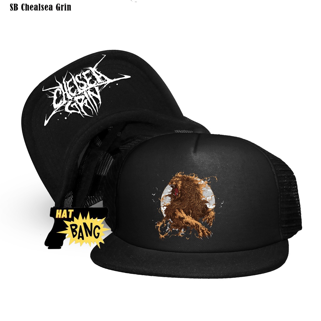 Topi Snapback Chelsea Grin / Topi Chelsea Grin / Snapback Chelsea Grin / Topi Jaring / Topi Band / Topi Band / Snapback Band / Snapback / Topi / Topi Pria / Topi Keren / Snapback keren