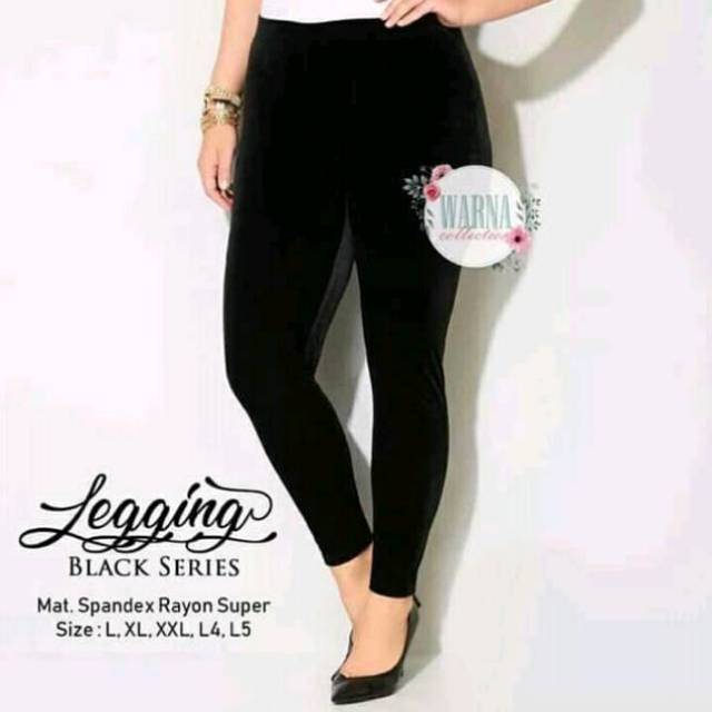  Celana  Legging  Wanita  Jumbo  matt Spandex Rayon Super 