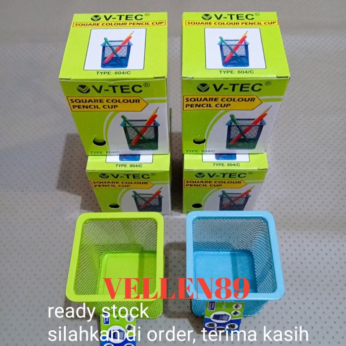

Terbatas Tempat Pensil Jaring Model Kotak Merk V-Tec 804 Diskon