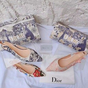 DIOR Slingback flat mule