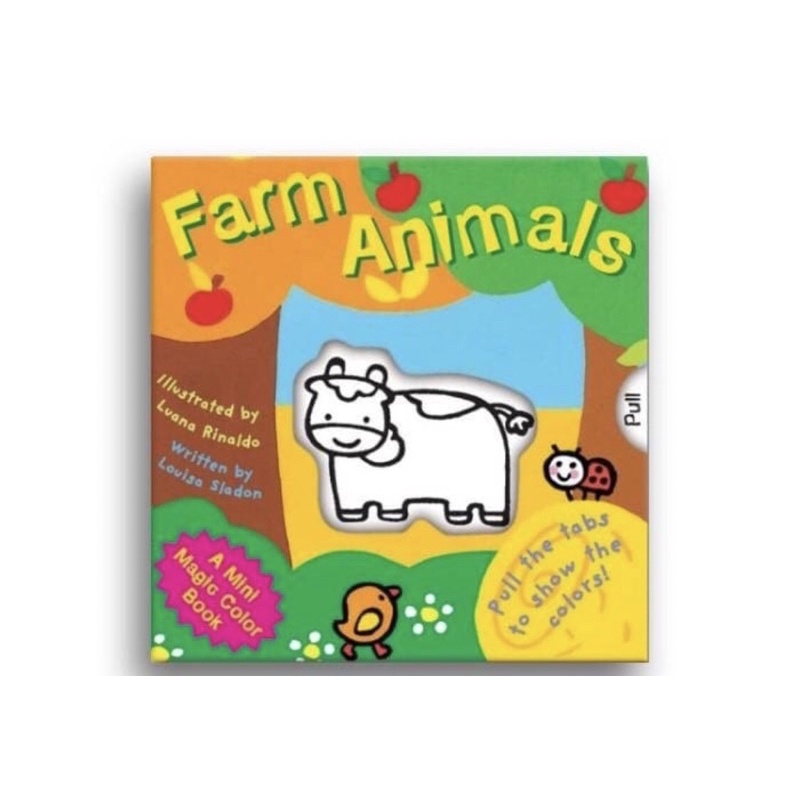 Jual Buku Anak Farm Animals (Magic Color Book Shopee Indonesia