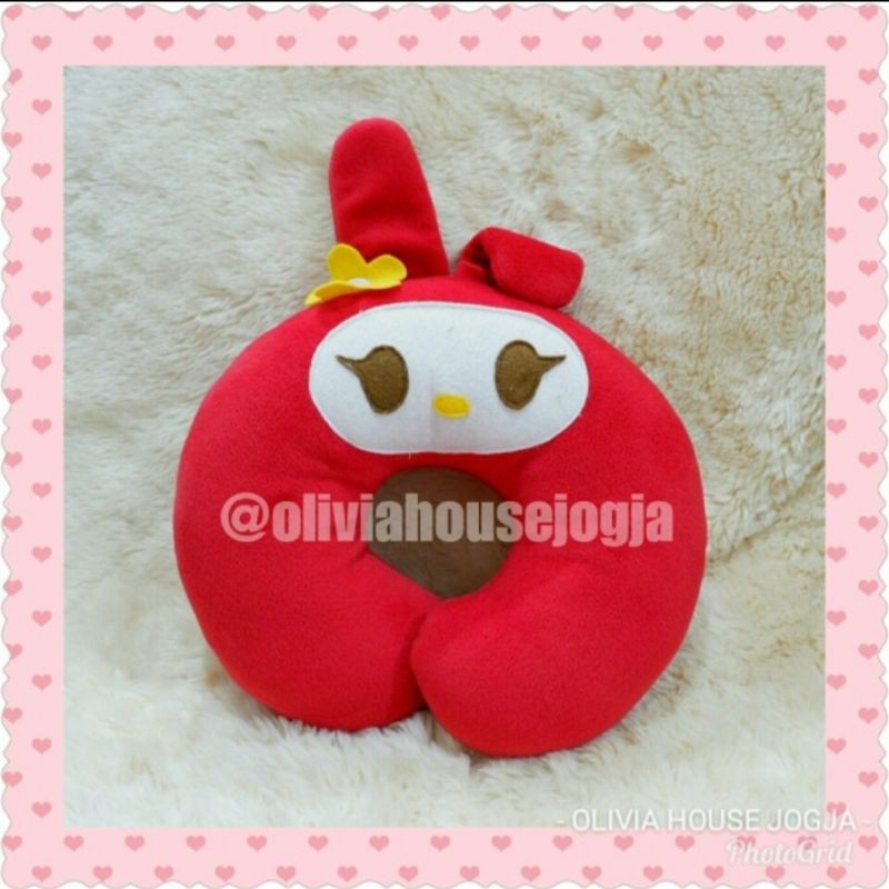 Bantal Leher My Melody Merah Bantal Lehere Melody