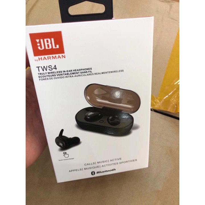 Headset Bluetooth JBL TWS4 Wireless Earphone