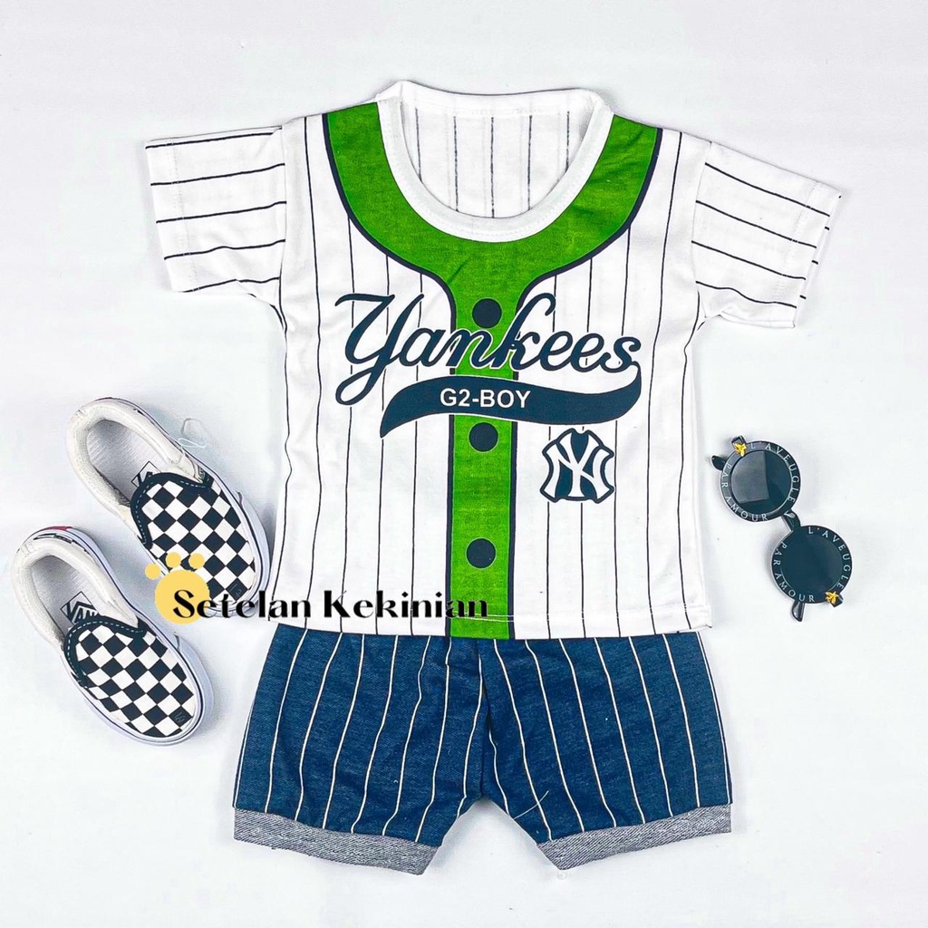 [SK] Setelan Anak Bayi Laki Laki 0bln - 12bln Set Pakaian Baby Baju Bayi Stelan Baby Set Baby Boy