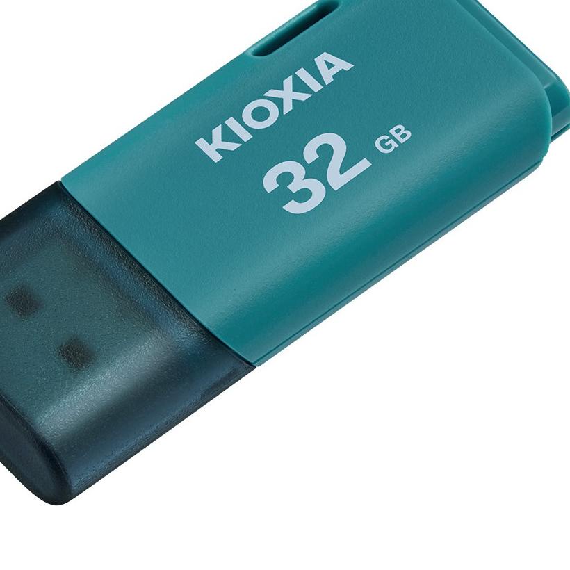 ➺ Kioxia Flashdisk 32GB USB 2.0 U202 Original - Biru ➻