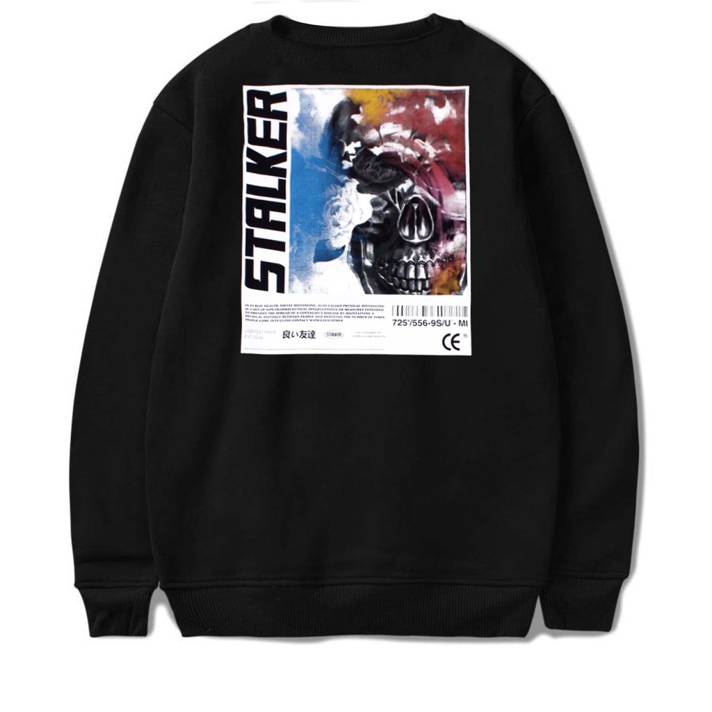 Stalker Sweater Crewneck - Beautiful Art