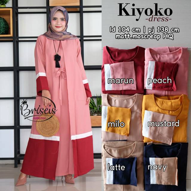 KIYOKO DRESS BY BRISEIS