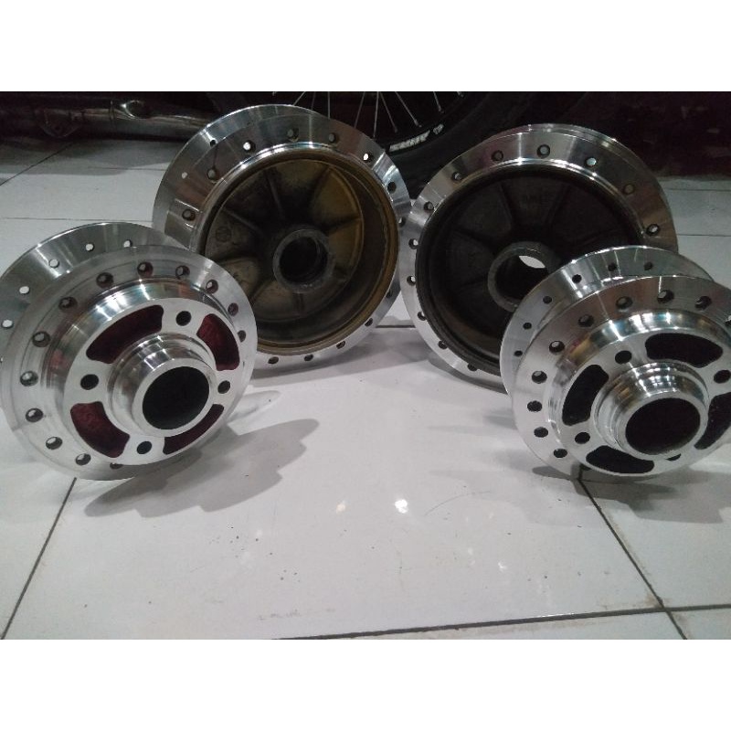 tromol depan belakang rx king bubut cnc kilap