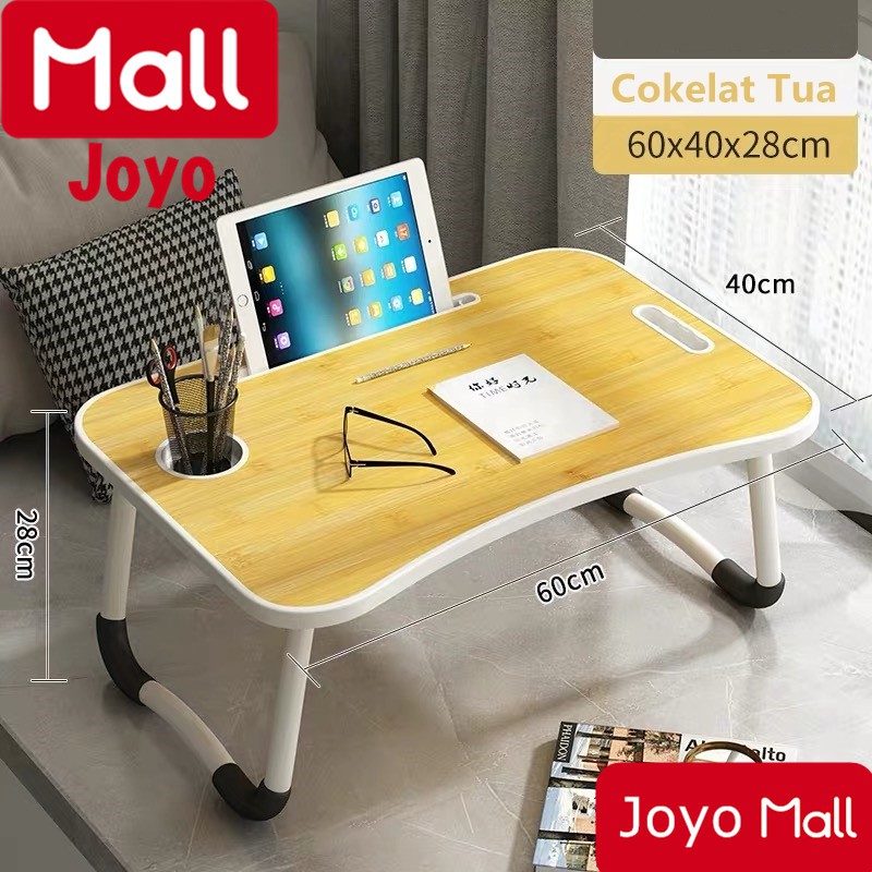 MEJA LIPAT/MEJA LAPTOP/MEJA LIPAT ANAK/MEJA LIPAT LAPTOP-Coklat