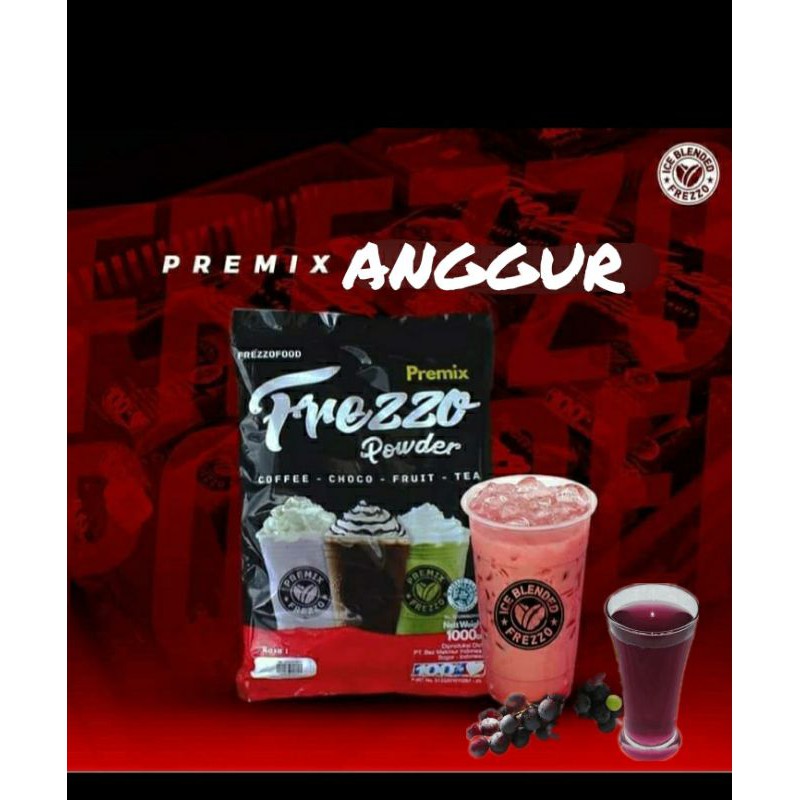 

bubuk minuman rasa anggur 1 kg premium