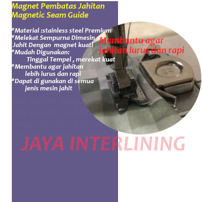 Magnet Pembatas Jahitan Magnetic Seam Guide MURAH