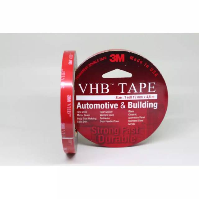 

Double Tape 3M VHB 12 mm x 4,5 m ORIGINAL