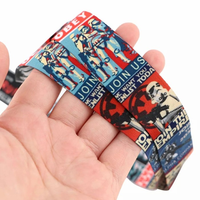 

Nikmati Star Wars Tali Gantungan Id Card Name Tag Badge Holder Lanyard Hemat