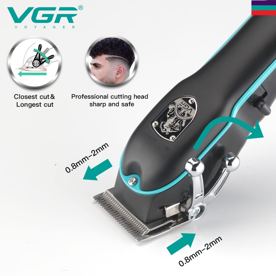 Vgr Mesin Cukur Rambut V-123 Alat Cukur Hair Clipper Kabel