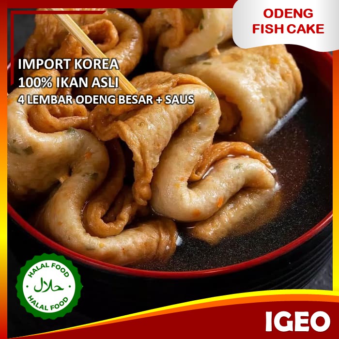 

Odeng Eomuk Fish Cake Korea Set Saus Rasa Original 200gr Odeng Oden Makanan Korea Halal