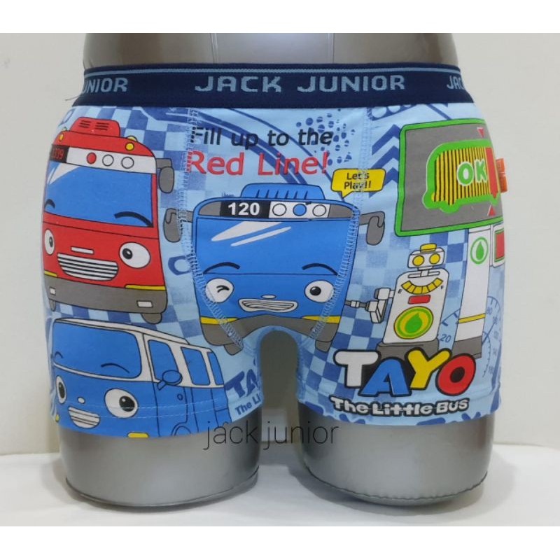 Celana dalam boxer jack junior anak laki2 : tayo