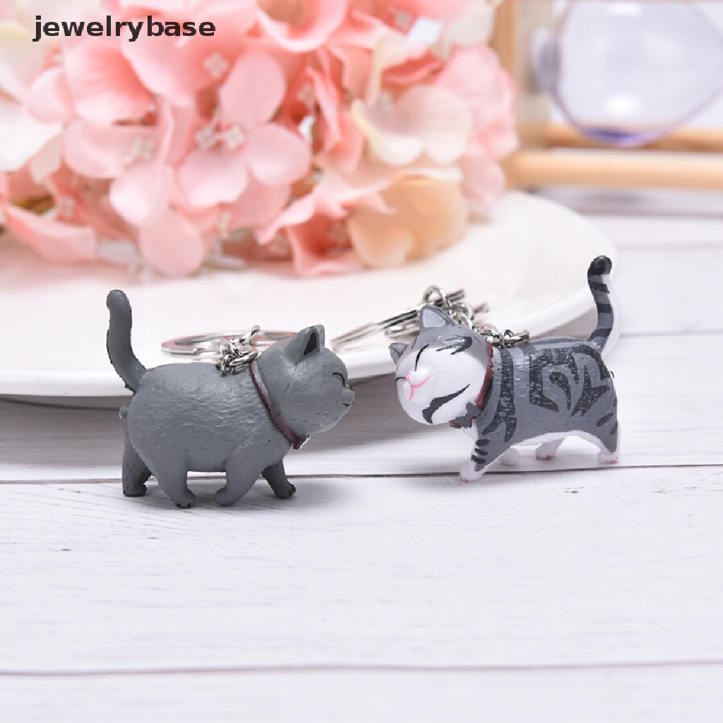 (jewelrybase) Gantungan Kunci Bentuk Kucing Untuk Hadiah Anak