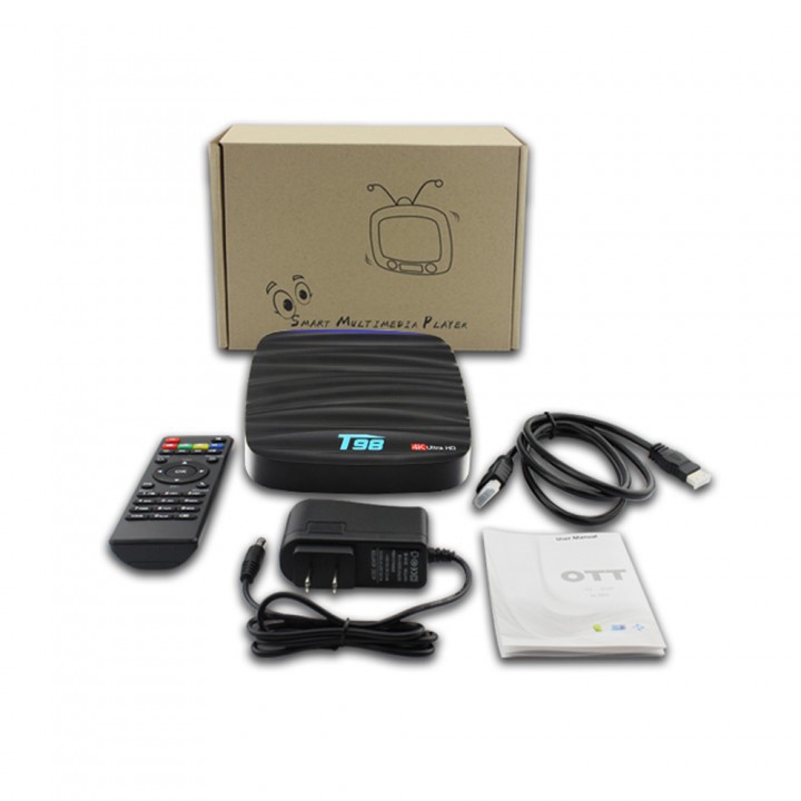 Androit TV Box-T98 RAM 2GB ROM 16GB - Android Smart TV Box Nougat 7.1 4K FULL KODI