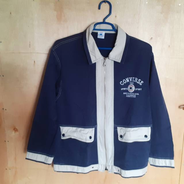 JAKET CONVERSE BOSTON USA SECOND VINTAGE BEKAS